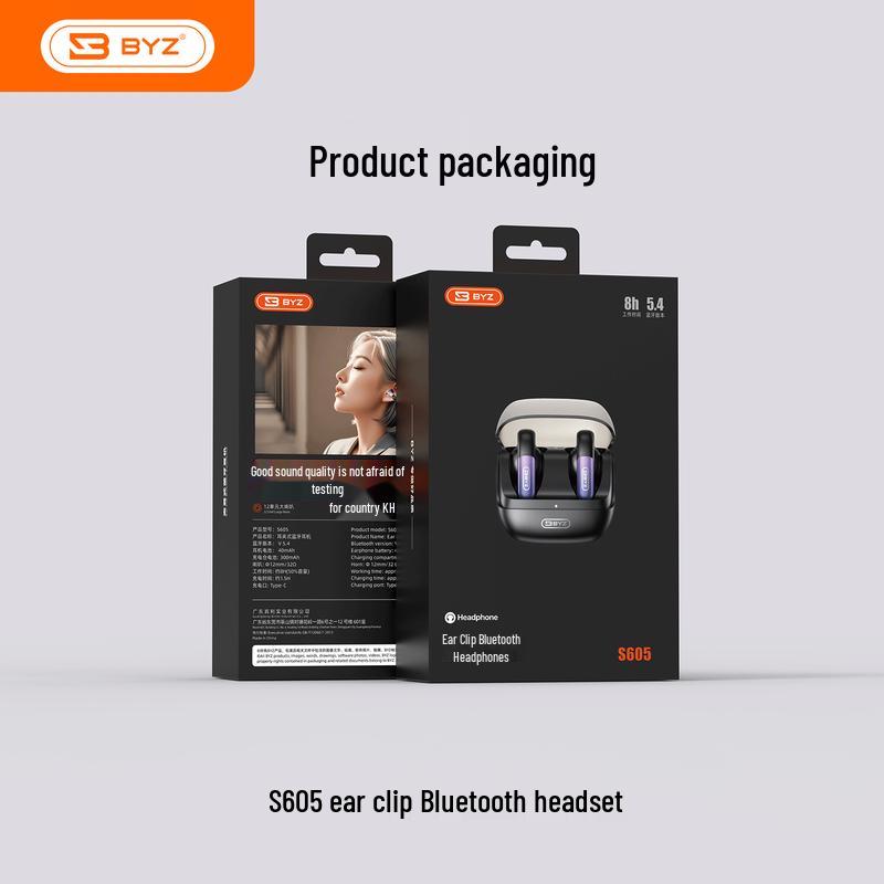 

BYZ S605 Wireless Clip-On Sports Bluetooth Earphones