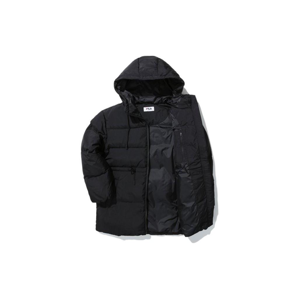 

New FILA Down Jackets Unisex Black FS2DJD4151F-BLK L