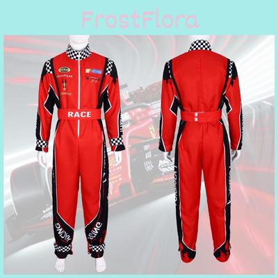 Racing Driver Cosplay Children Character Costumes Riding Motorcycle Outfit Rider