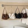 Borsa Hobo Unisex PU Tracolla Regolabile Quotidiana Casual