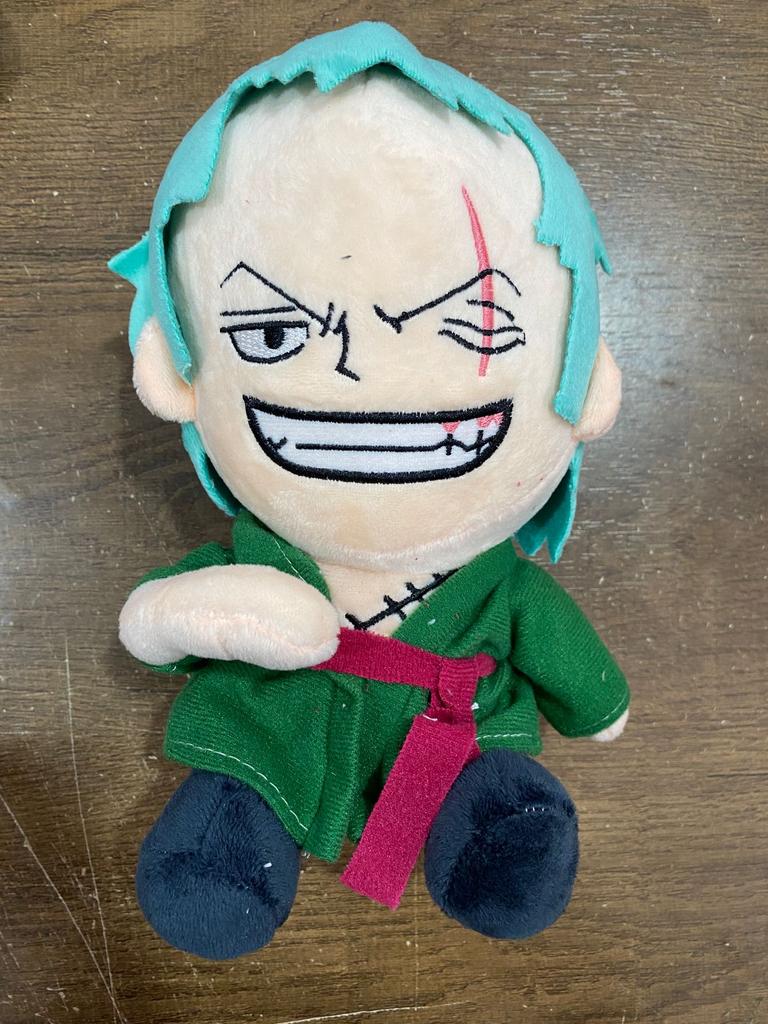NOUVELLE Figurine Anime One Piece 25cm Zoro Luffy Chopper Peluches Jouets Mignon Dessin Animé Peluche Peluches Pendentif Enfants Cadeaux de Noël