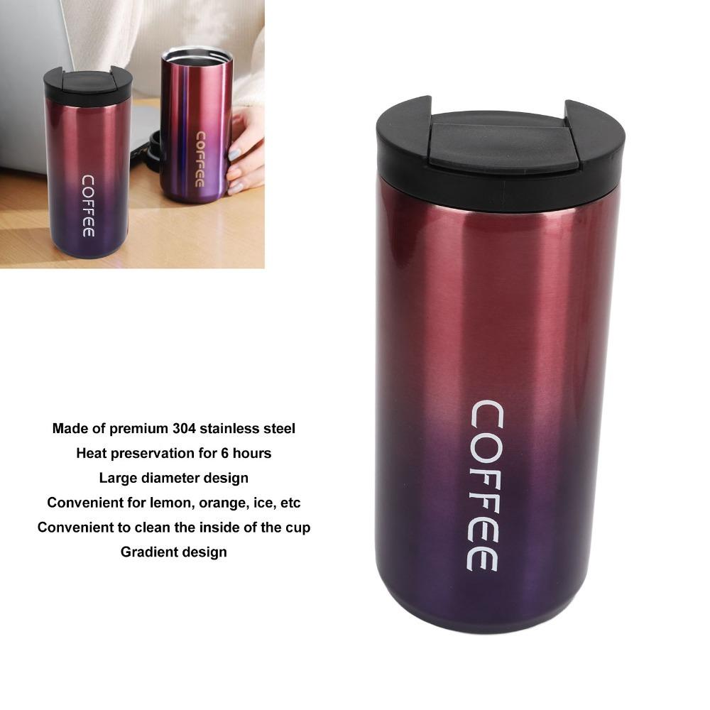 304 Inner Travel Tumbler 201 Shell Water Bottle Practical Insulated Coffee Mug  Camping