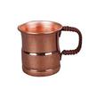 Thickened Design Moscow Water Mule 400ml Capacity Copper Milk Mug Copper Breakfast Cup  Home Use
