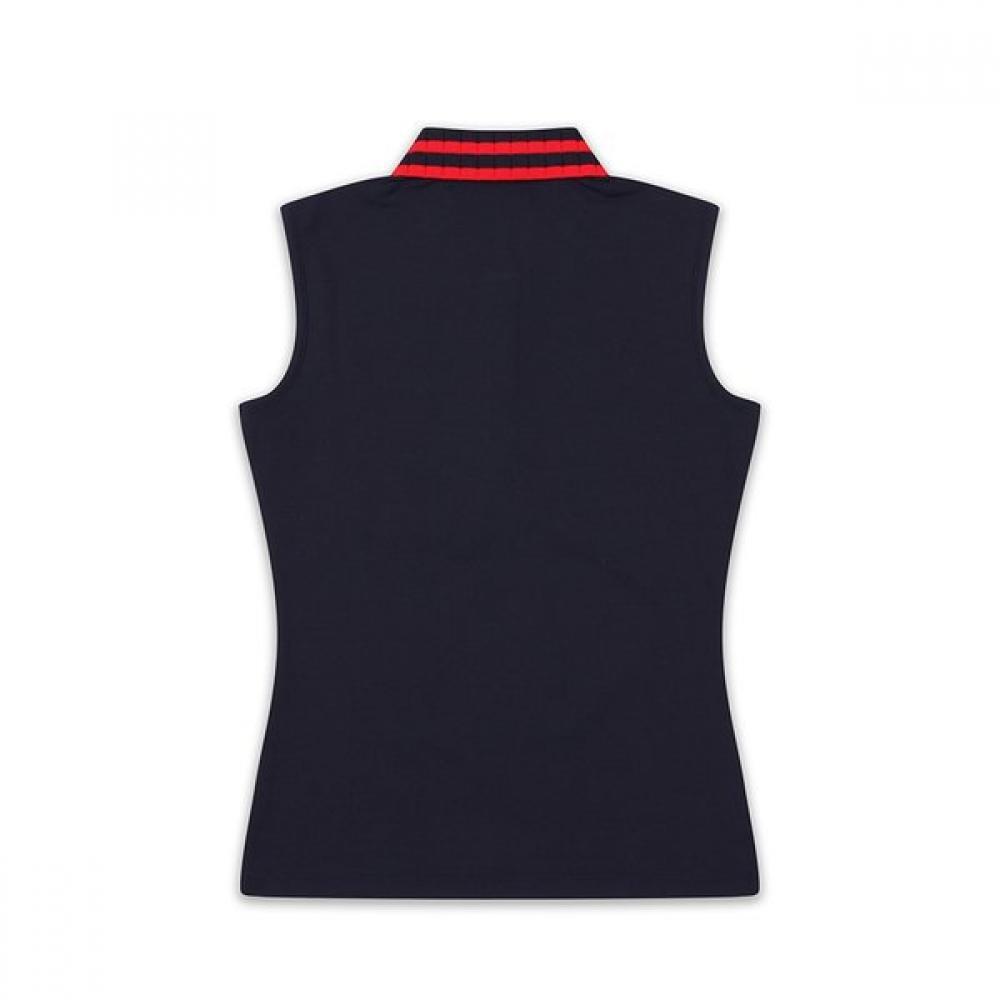 Onoff Women Sleeveless T shirT Navy Of9812la