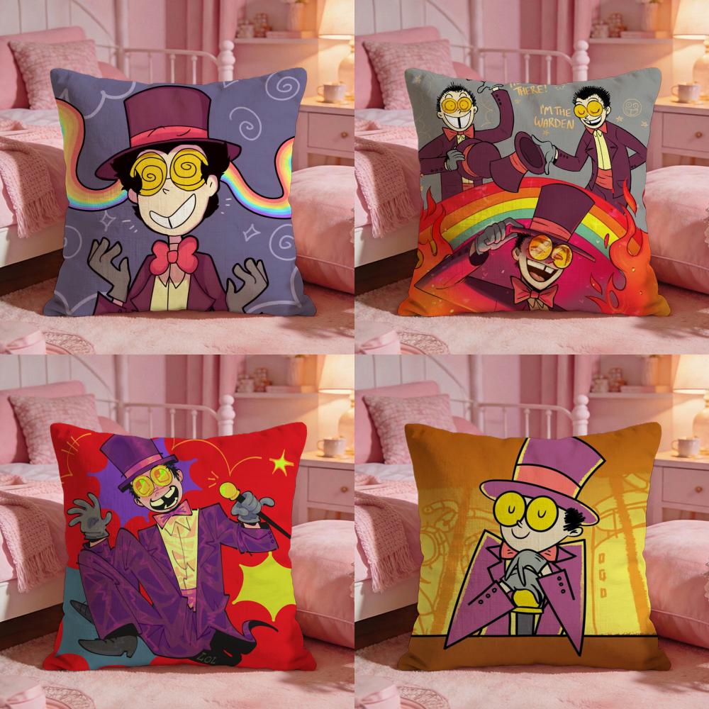 Adult Animation SSuperjails Cushion Cover Premium Comfort Reversible Pillow Cove Two in One Design for Any Room Car Interior