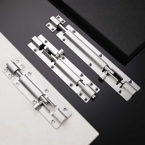 

Yousheng 2 шт. дверной болт, удобная ручка, простая установка, квадратный антикоррозийный болт из нержавеющей стали, дверной, оконный болт, замок, товары для дома