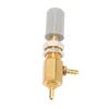 Dental Regulating Control Water Valve Copper T Shape Universal Dental Foot Valve for Dental Chair