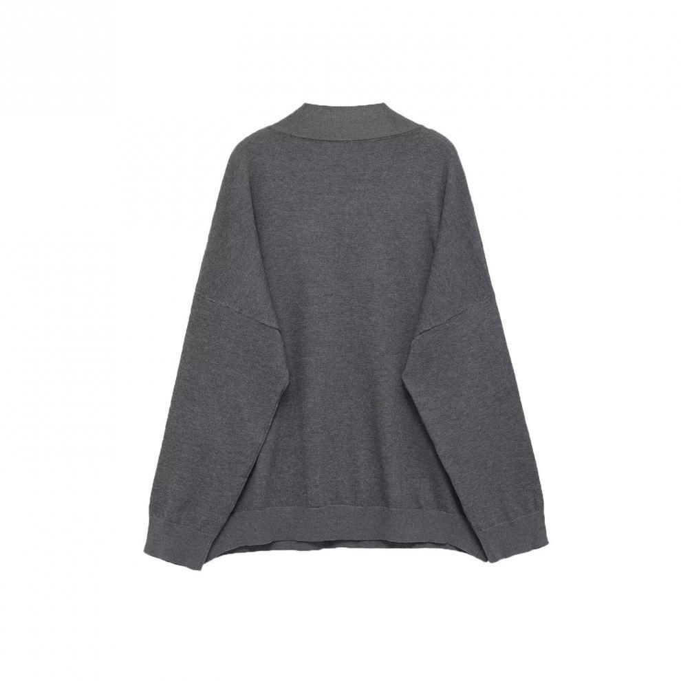 European and American style, new women's fashion, versatile, cross-border foreign trade wholesale loose knit sweater