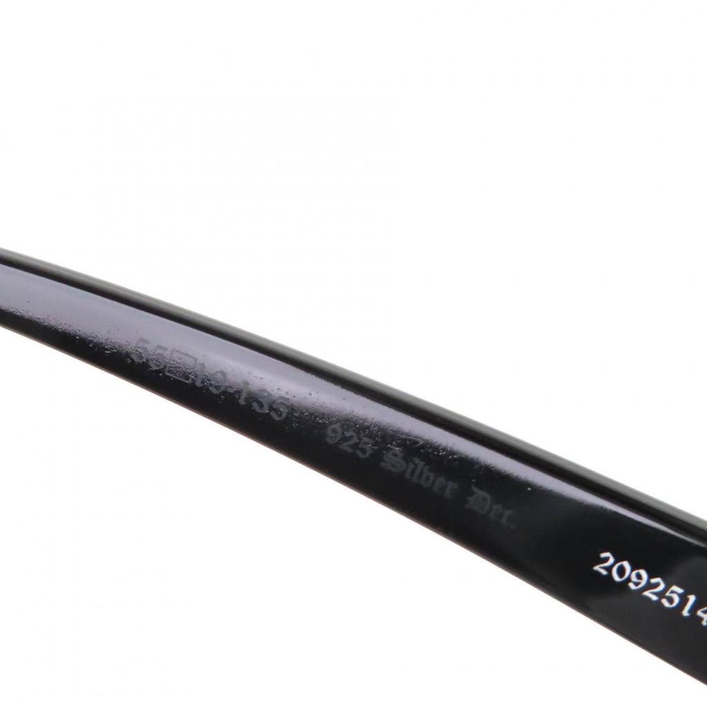 Tolle A'rossby Sonnenbrille Halbrahmen Schwarz 925 Herren 209251409 Gebraucht