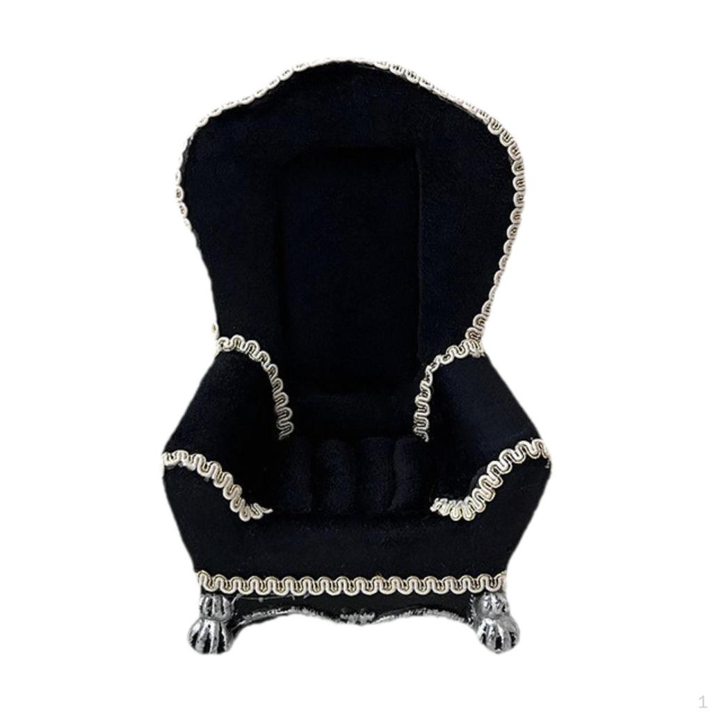 Doll Furniture Sofa, Jewelry Holder, Miniature Scene Supplies