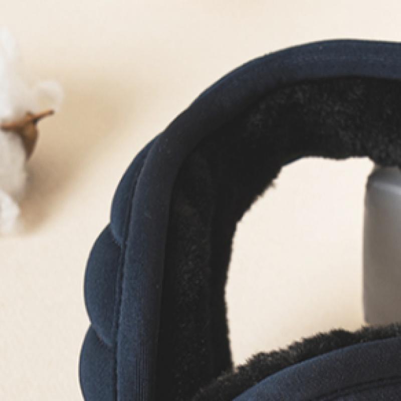 Căști Pliabile Căptușite Daiso Bleumarin