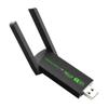 محول واي فاي ثنائي النطاق 1300 ميجابت في الثانية USB 3.0 بطاقة الشبكة اللاسلكية 2.4 جيجا/5 جيجا هرتز جهاز إرسال دونغل واي فاي صغير لجهاز الكمبيوتر/الكمبيوتر المحمول/سطح المكتب