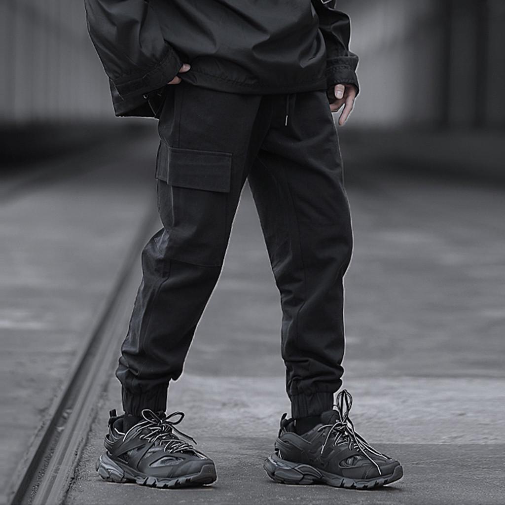 

(SU)Мужские модные цветные комбинезоны для отдыха, брюки большого размера для двора