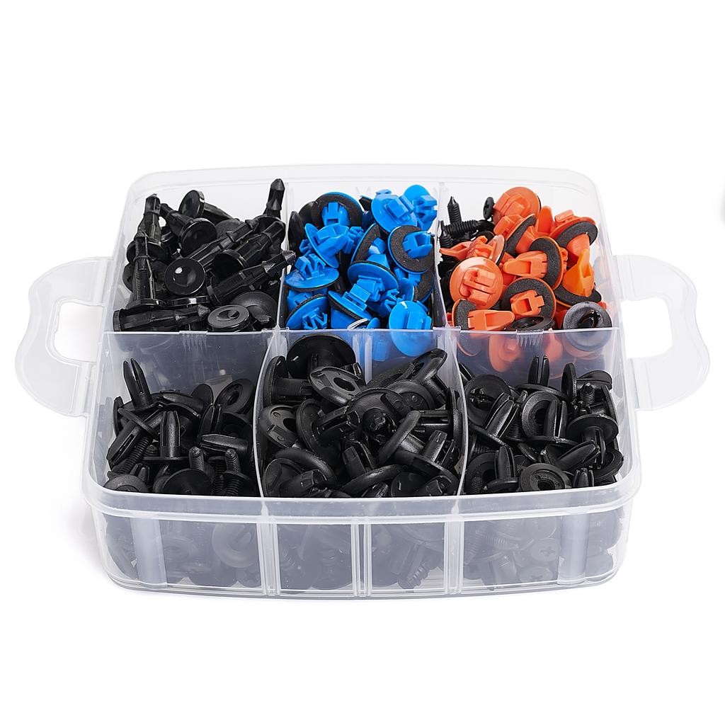 Juego de 635 + 45 Clips Universales para Coche
