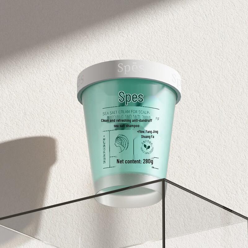 Spes Refreshing Sea Salt Anti-Dandruff Shampoo 2x280g