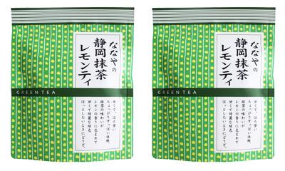 Nanaya's Shizuoka Matcha Lemon Tea [Made with Shizuoka-grown Matcha, Contains Catechins and Polyphenols] 80g X 2 Bags Elegant Sweet and Sour Flavor,
