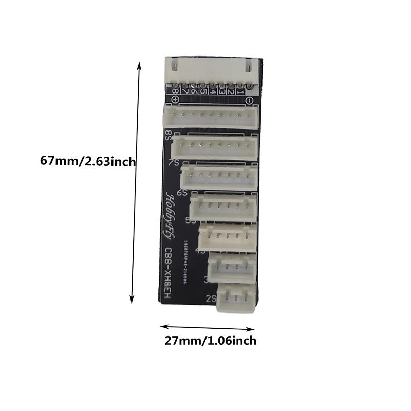 2-8S Lipo Battery Charge Balance Board Expansion Charger Adapter Rc Lipo Battery Charge Parallel Charging Adapter Board