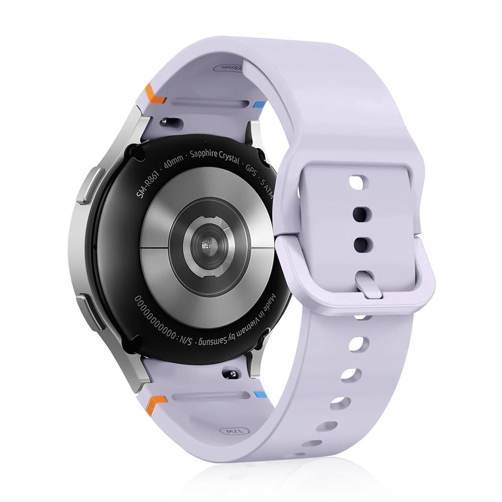 2 Pack Straps for Samsung Galaxy Watch 7 44mm 40mm FE/4/6 Classic/5 Pro Wristband Blet Sport Bracelet correa Galaxy Watch 7 Band