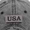 Denim Usa Baseball Cap Patriotic Fashion Mens Casual Hat Trendy American Flag Snapback Stylish Vintage Dad Hat