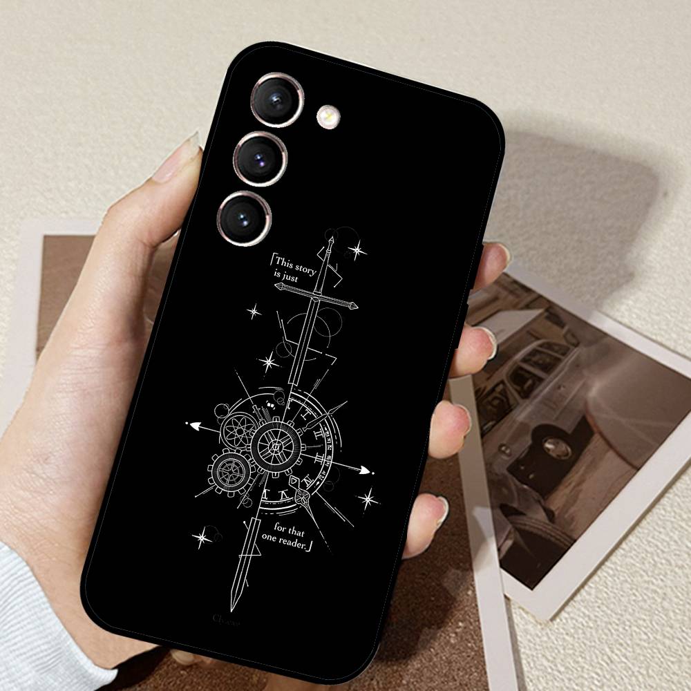 

Omniscient Reader Viewpoint Phone Case Black Ultra-thin Shockproof Case For Samsung S24/S25/S22/S30/Note20/Lite/Ultra/5G/Plus/FE S24