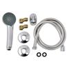 Robinet de douche mural VIDAXL avec pomme de douche amovible - Chrome
