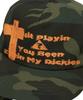 Garter Gallery Side Cross Bandana Cap_Camo