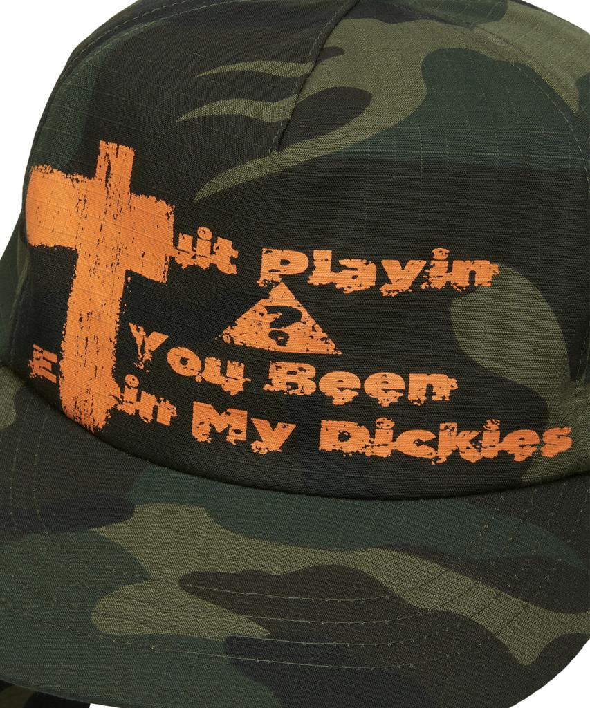 Garter Gallery Side Cross Bandana Cap_Camo
