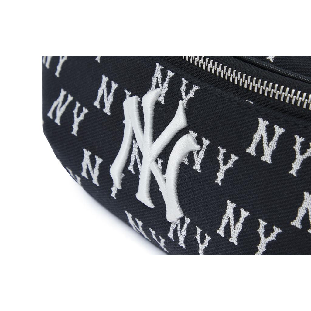 New MLB Polyester Combo Bag One Shoulder Crossbody Fanny Pack Zip Closure Bag Regular Unisex Black 3AHSM014N-50BKS