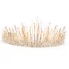 Pearl Crystal Tiara Rhinestone Hair Accessories Crown Wedding Bridal Headband