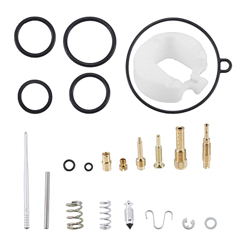 

ACROPIX Float Valve Jet Rebuild Kit Комплект для ремонта карбюратора мотоцикла Honda TRX90 Metal Rubber Black Gold Tone 22 шт.