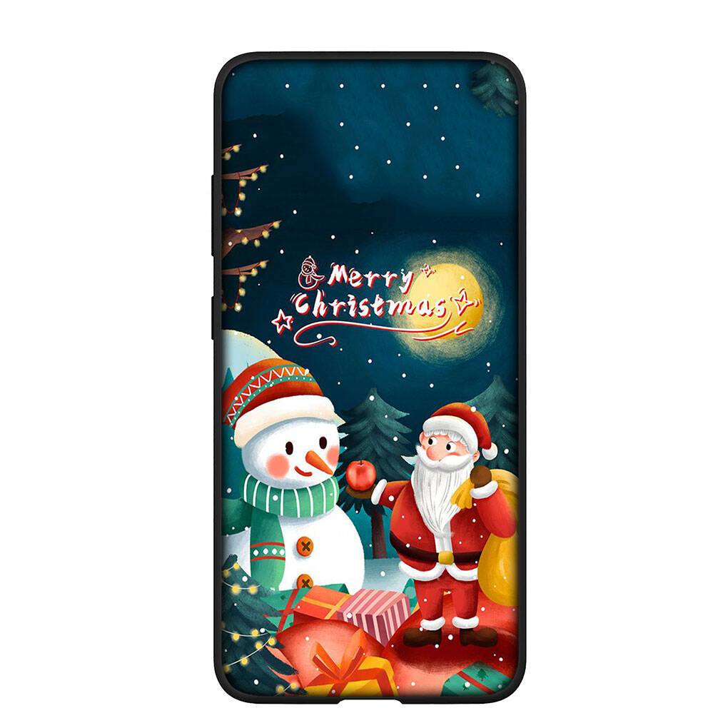 Phone Case for iPhone 17 16 15 Plus Huawei P30 P20 Lite Redmi Note 14 12 11 13 Pro Max OPPO A60 A80 A40 A18 A38 Santa Claus Merry Christmas Tree Cover