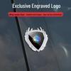 Metal Wing Emblem Sticker for Mercedes GLA35/G45 AMG Car Body Side Window