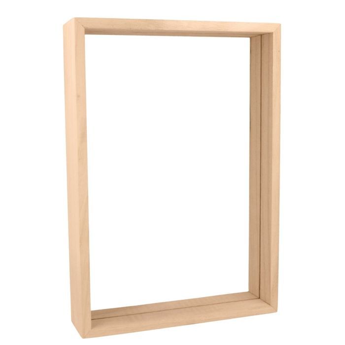 Cadre herbier - ARTEMIO - 27 cm - Bois - Beige - Design contemporain
