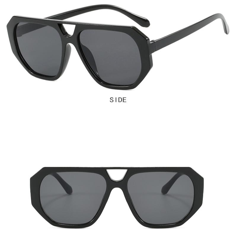 Women's sunglasses, personalized hip-hop street glasses, new fashionable driving beach sunscreen men's sunglasses