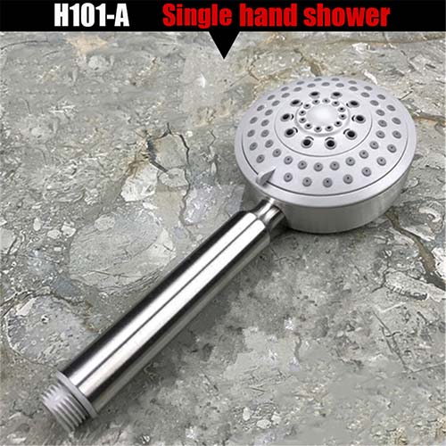 

Ванная комната Матовый Водосберегающая Ручная Душевая Лейка Нержавеющая Сталь 5 Функций Ручная Душевая Лейка Аксессуары для Душа в Ванной