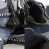 FENDI Dot com Handbag 2WAYShoulder Navy blue Calfskin Women Used
