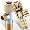 Industrial Strength Angle Valves Anti Corrosion Thickened Anti Burst Brass Angle Valves for Water Flows Control Systems