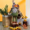 Decorative Rudolf Gnomes Stuffed Doll, Maple Leaf Craft for Autumn Displays