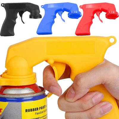 Spray Adaptor Paint Care Aerosol Spray Gun Handle with Full Grip Trigger Locking Collar Maintenance Repair Tool Auro Accessories