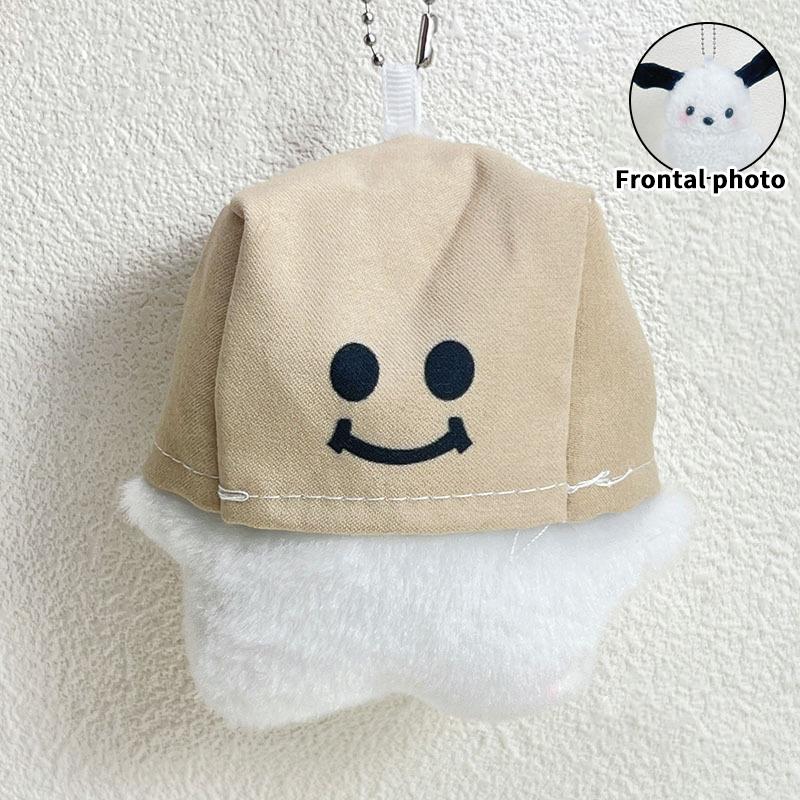 Creative Novelty Bear Plush Keychain Pendant Funny Cute Small Bear Keyrings Exquisite Backpack Decoration Accessories Gifts