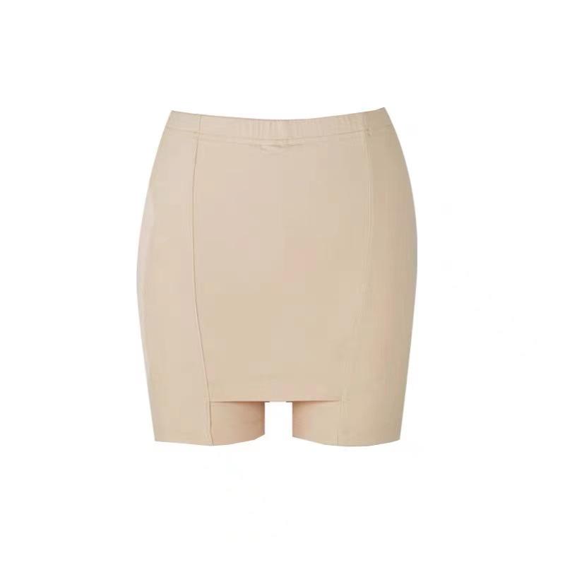 Damen Sommer Leggings mit doppelter Schicht, dünn, mit Schrittabdeckung - Große Größe, Anti-Expositions-Nacktbein-Stil