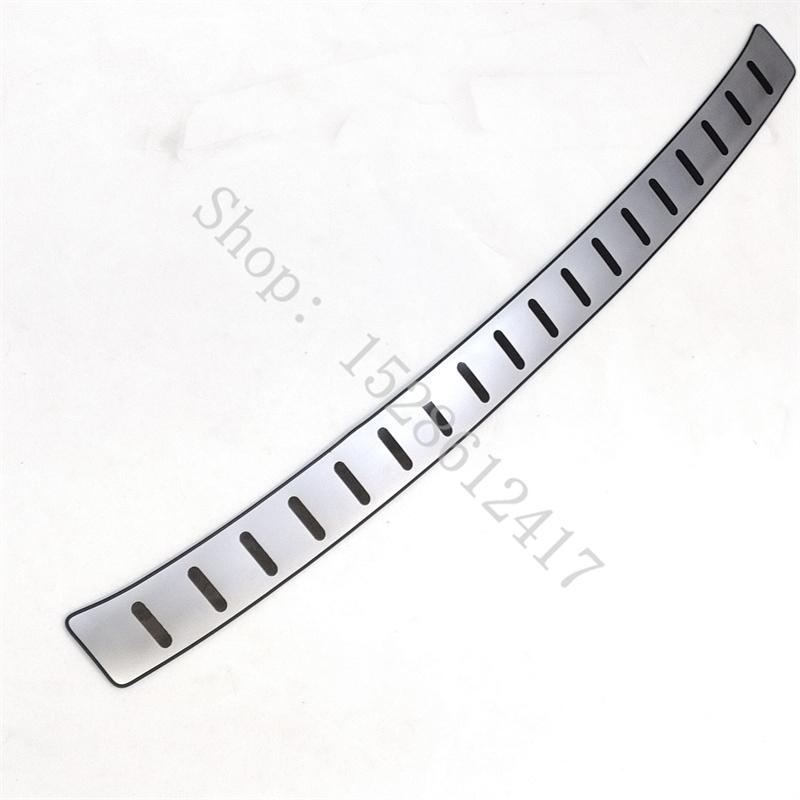 For 2010 2011 2012 2013~2015 BMW X1 E84 Stainless Steel Rear Bumper Protector Sill Rear Boot Guard Trim Car Accessories Styling