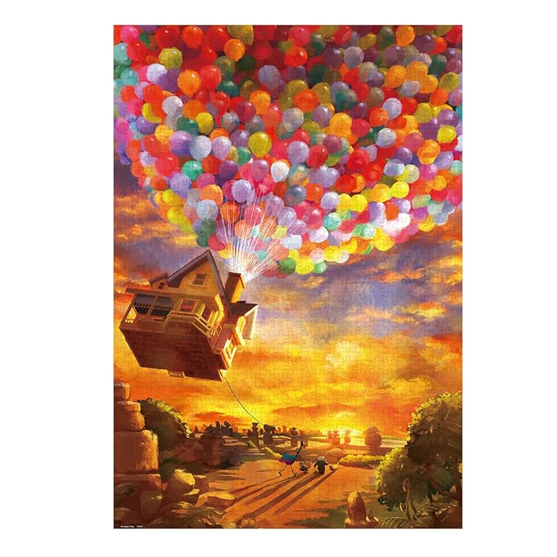 

Tenyo [Made in Japan] 1000-Piece Jigsaw Puzzle Disney Up to the Promised Land (51x73.5cm) D-1000-086, Includes Glue, Spatula, and Service Card