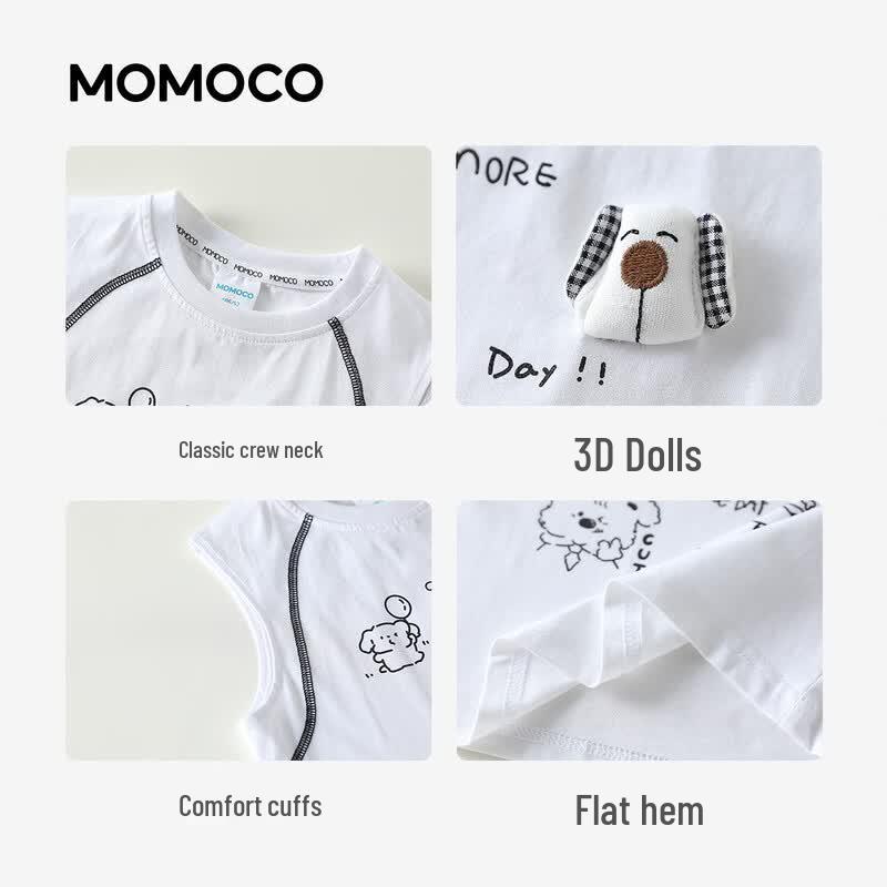 MOMOCO Boys' Fashion Casual Sleeveless Tank Top