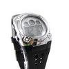 Les Trésors De Lily [I1061] - Montre Sport 'Busy' chrome noir