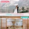 4 Pcs Paper Parasol 60Cm Chinese Japanese Paper Umbrella White Diy Painting Decorative Umbrella For Wedding Bridal Party Decor