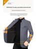 Men's Fleece-Lined Chenille Jacket for Autumn/Winter