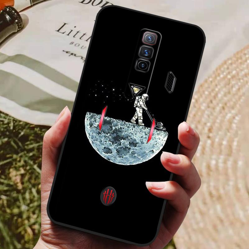 

Для ZTE Nubia Red Magic 7 Чохол Модний Силіконовий М який ТПУ Задня Кришка для Глобальної Версії Nubia REDMAGIC 7 Pro Чохол Бампер For Red Magic 7