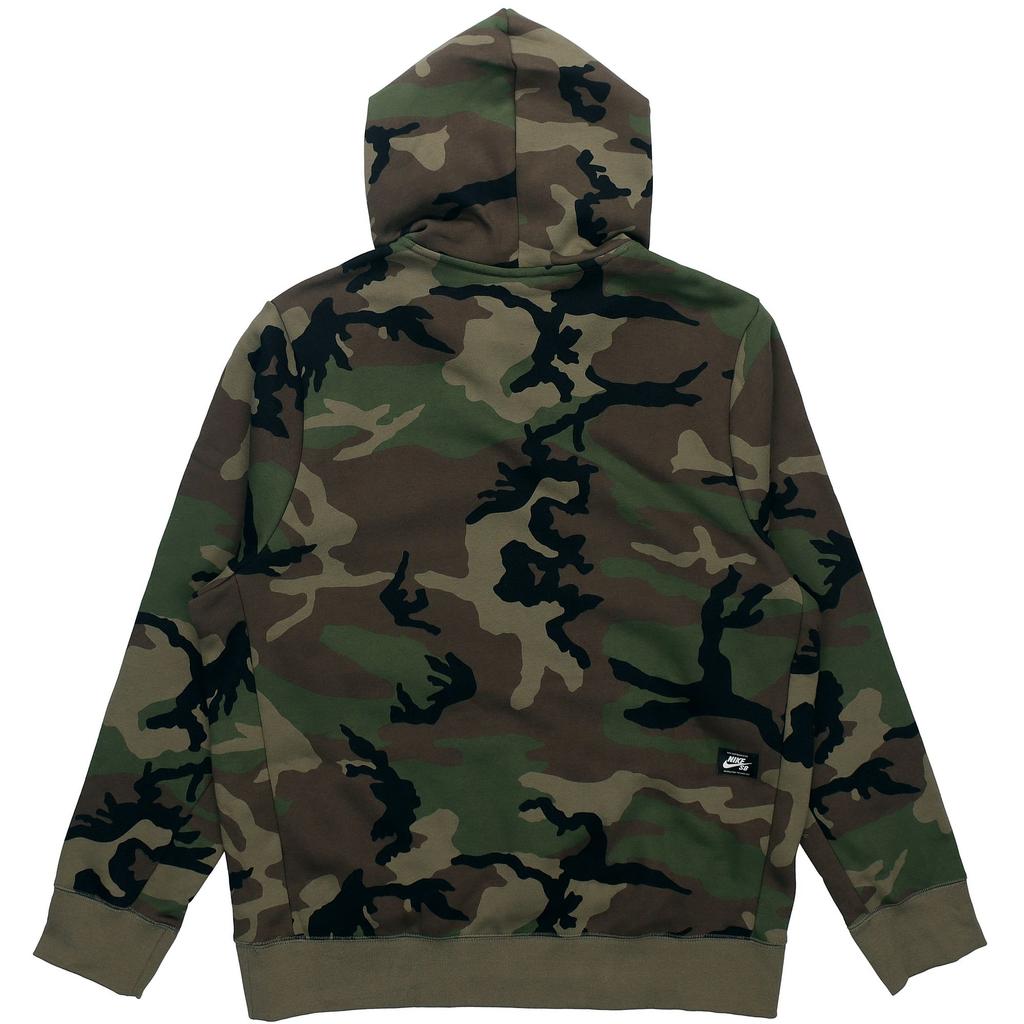 Nike Sweatshirts Men's Olive Green Hooded Moderate Regular CN5354-222