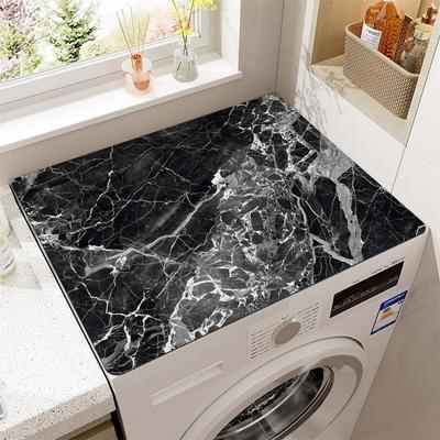 Capac solid anti-praf Pad superior pentru mașină de spălat Covoraș de scurgere pentru bucătărie Covoraș pentru picioare pentru baie Capac pentru cuptor cu microunde Covorașe pentru cuptor Covoraș de masă Decor pentru casă